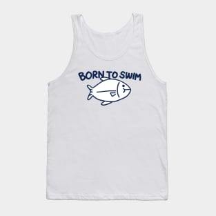 Born to swim Tank Top